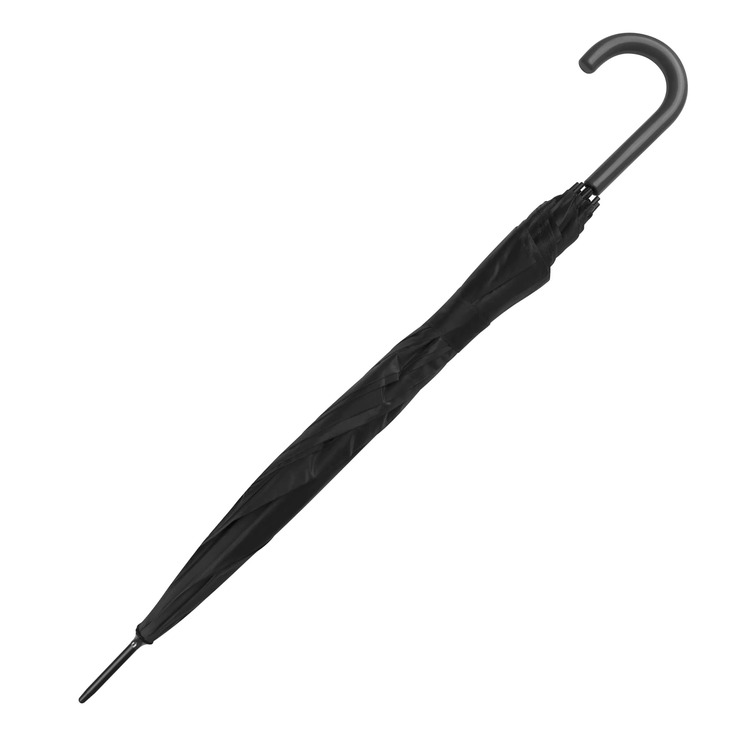 Automatikschirm aus Polyester TAMARA - schwarz