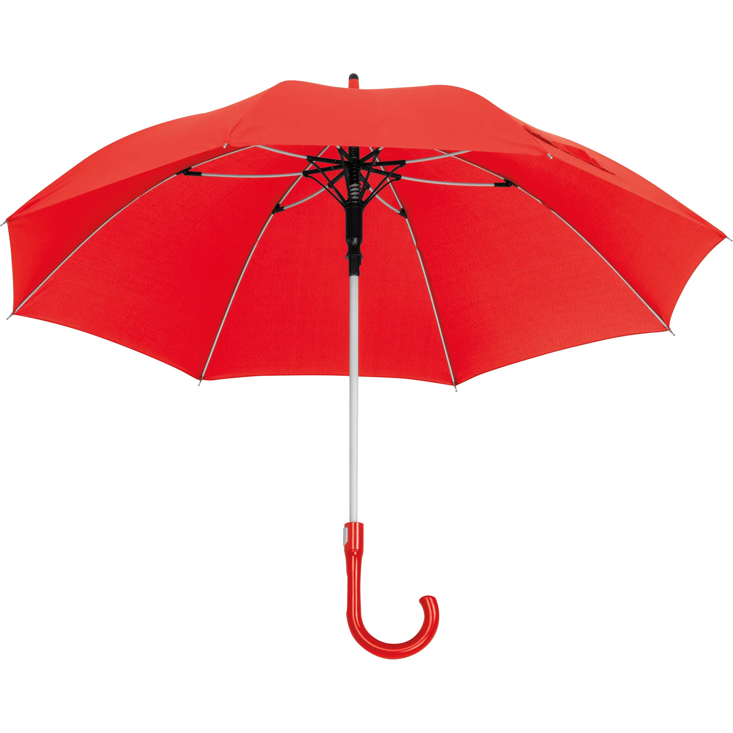 Regenschirm mit Fiberglassgestänge BENIAMIN - rot