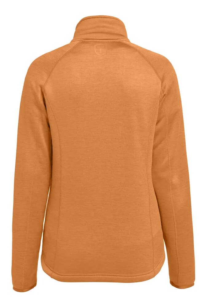 TXlite Midlayer Zip Damen - Dunkelorange