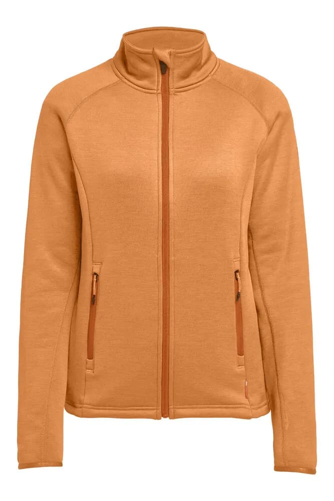 TXlite Midlayer Zip Damen - Dunkelorange