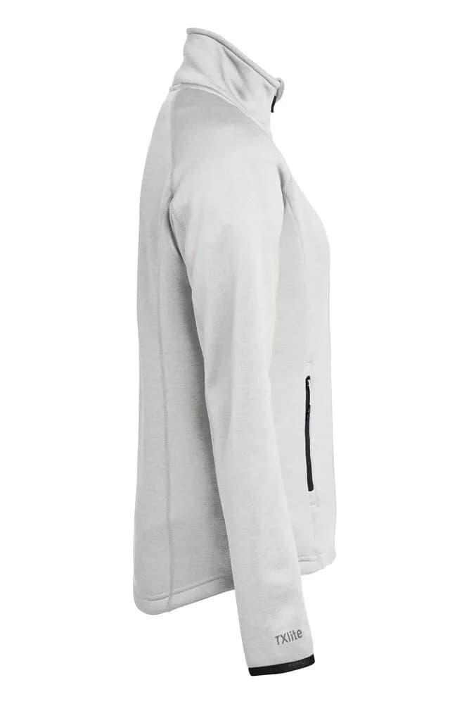 TXlite Midlayer Zip Damen - Hellgrau