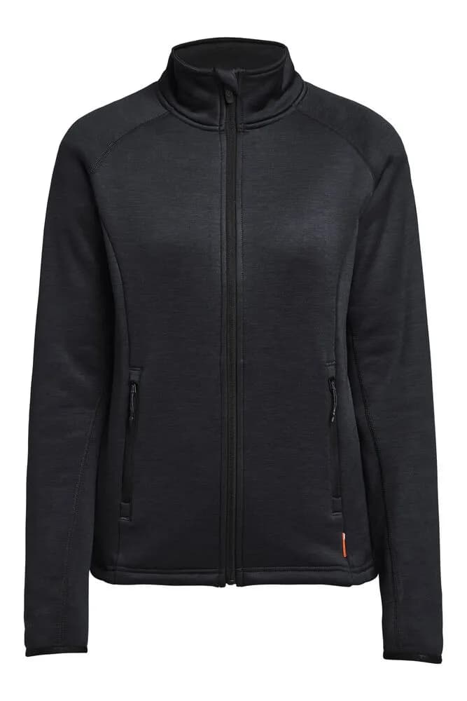 TXlite Midlayer Zip Damen - Schwarz