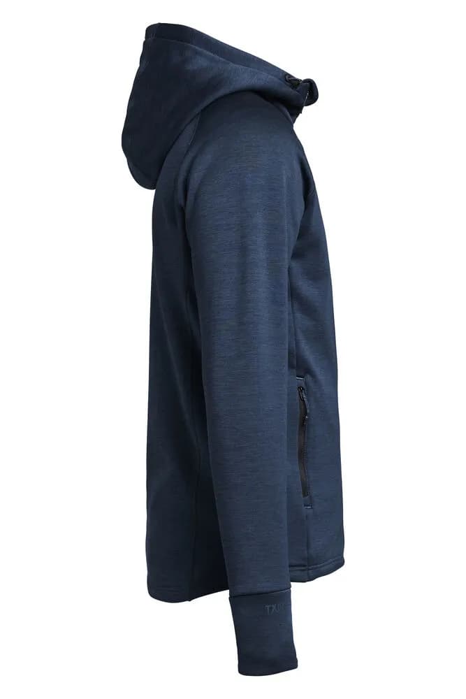 TXlite Hoodie Zip Men - Dunkelblau