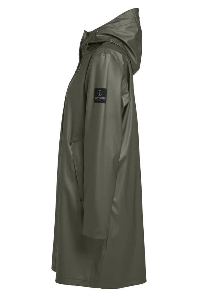Apelviken PU Raincoat Women - Olivgrün