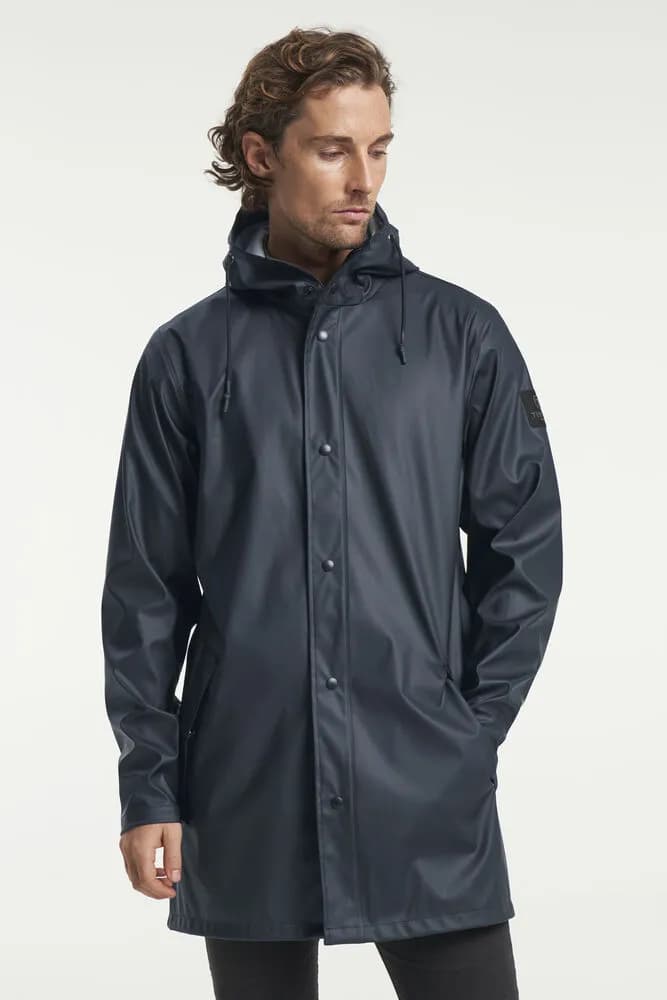 Apelviken PU Raincoat Men - Dunkelblau