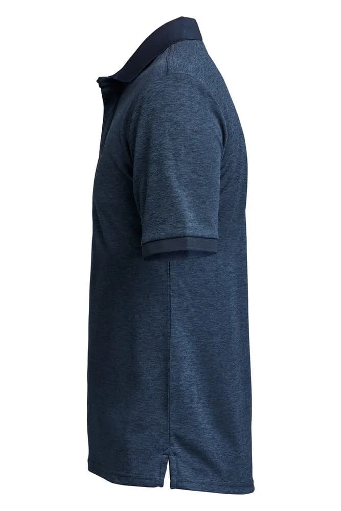 TXlite Melange Polo Men - Dunkelmarineblau