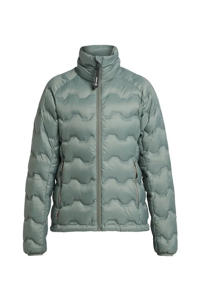 TXlite Shibui Collar Down Jacket Women - Graugrün