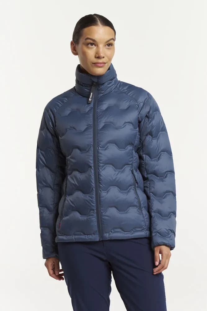 TXlite Shibui Collar Down Jacket Women - Dunkelblau