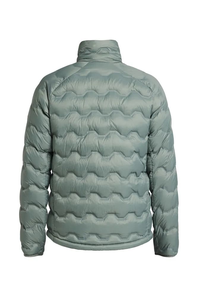 TXlite Shibui Collar Down Jacket Men - Graugrün