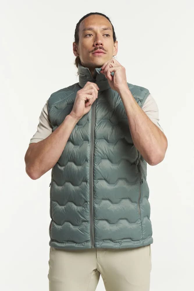 TXlite Shibui Down Vest Men - Graugrün