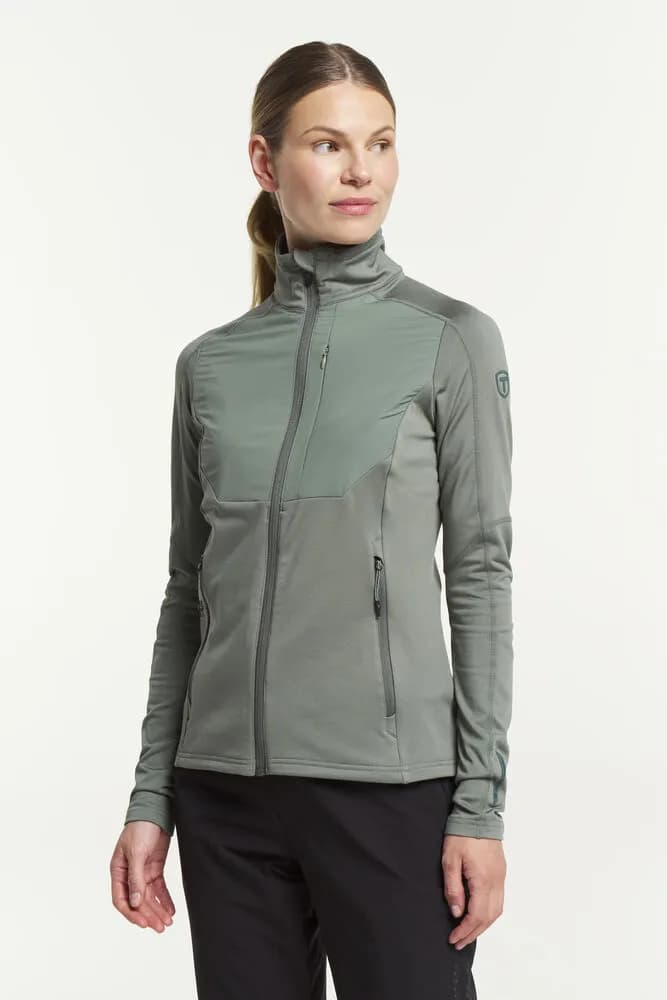 TXlite Windblock Full Zip Women - Graugrün