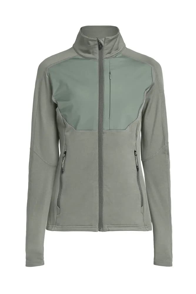 TXlite Windblock Full Zip Women - Graugrün