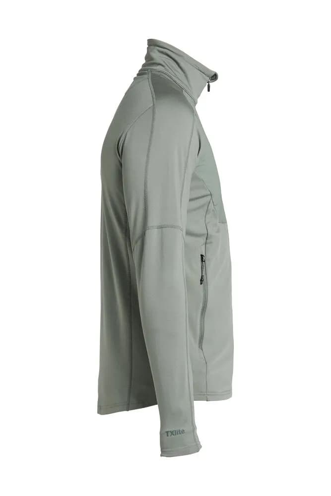 TXlite Windblock Full Zip Men - Graugrün