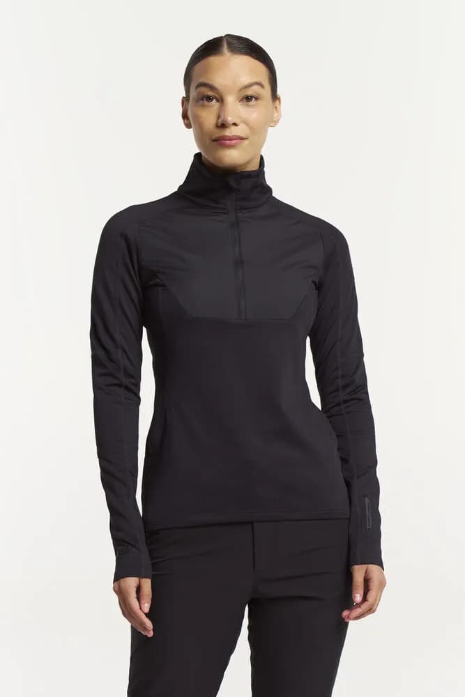 TXlite Windblock Halfzip Women - Schwarz