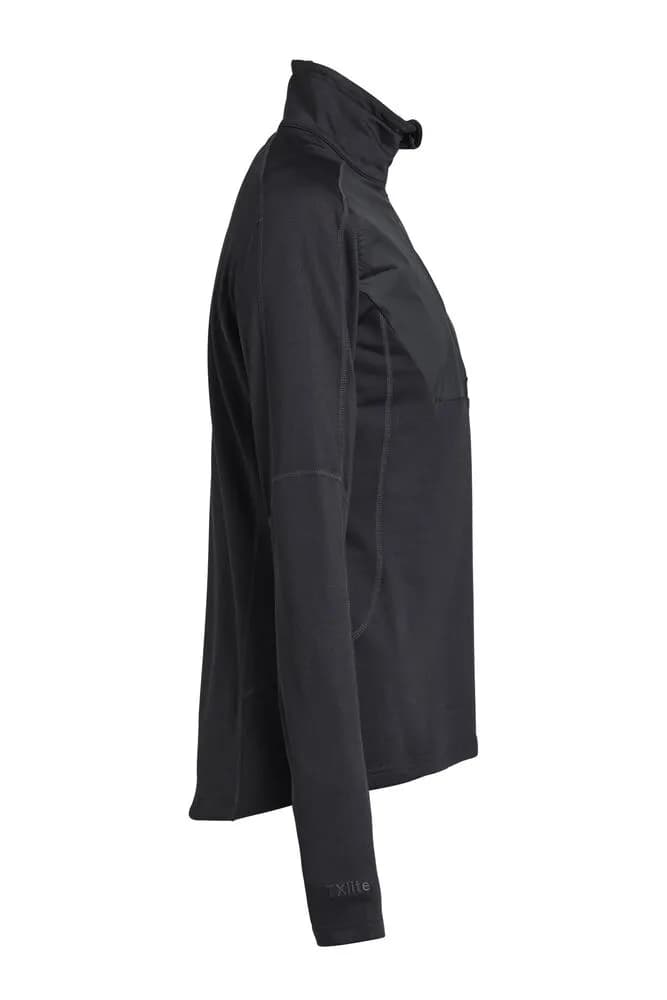 TXlite Windblock Halfzip Women - Schwarz
