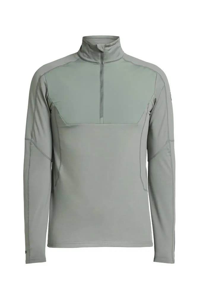 TXlite Windblock Halfzip Men - Graugrün