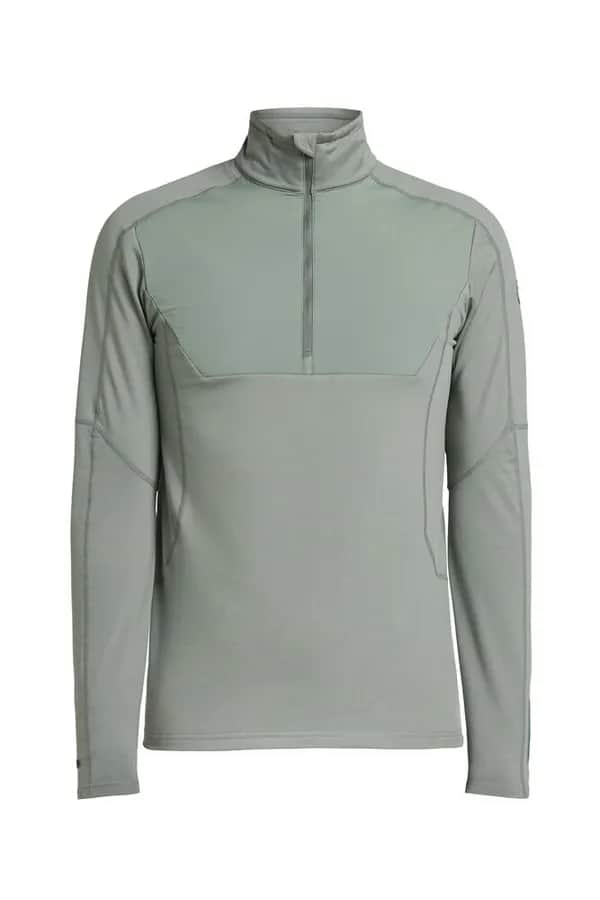 TXlite Windblock Halfzip Men - Graugrün