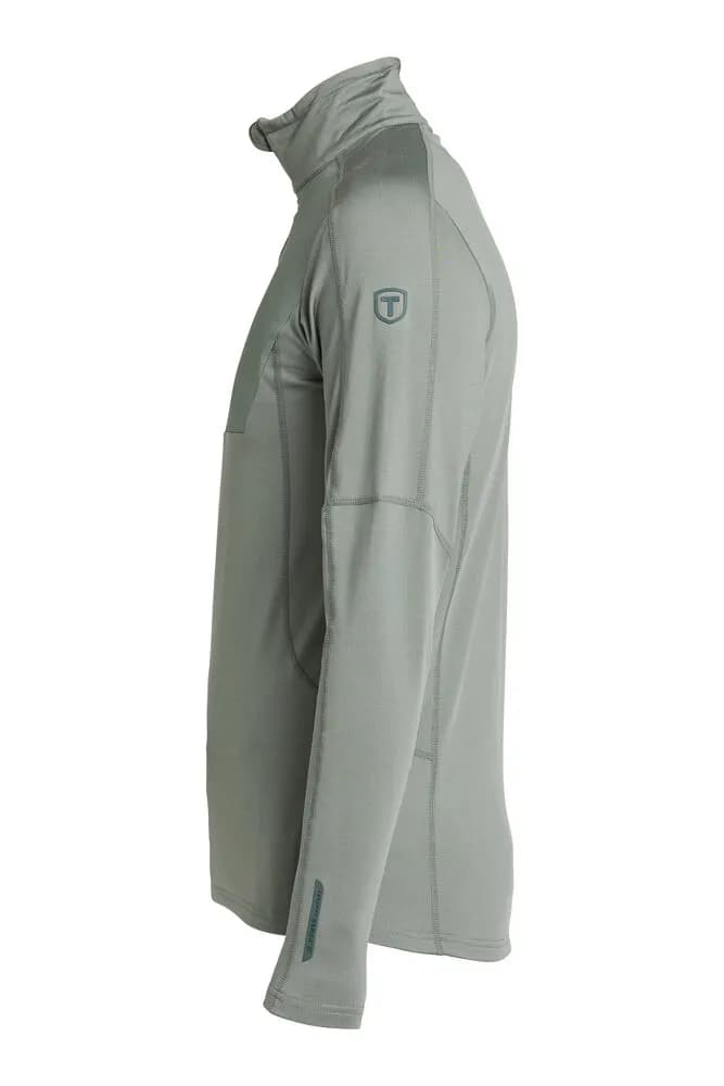 TXlite Windblock Halfzip Men - Graugrün