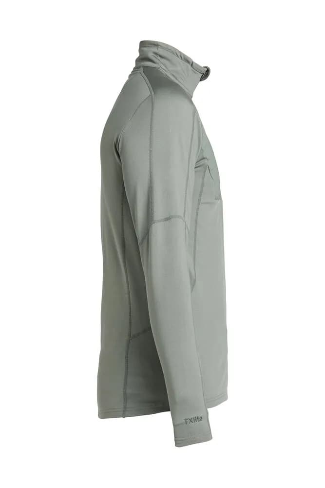 TXlite Windblock Halfzip Men - Graugrün