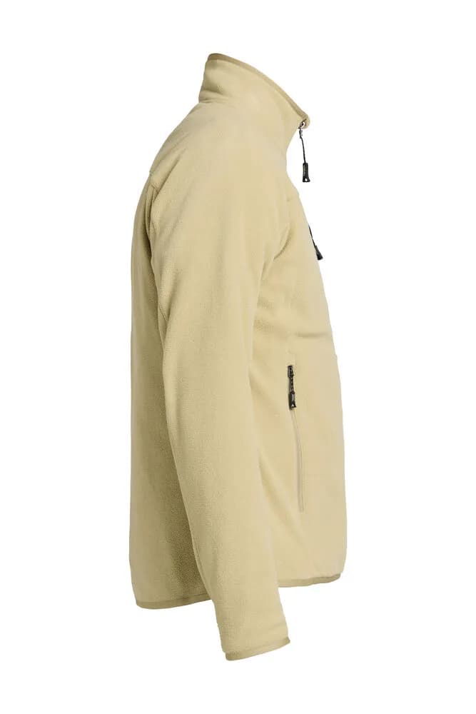 Himalaya Full Zip Pocket Fleece Men - Beige