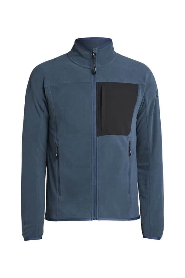 Himalaya Full Zip Pocket Fleece Men - Dunkelblau