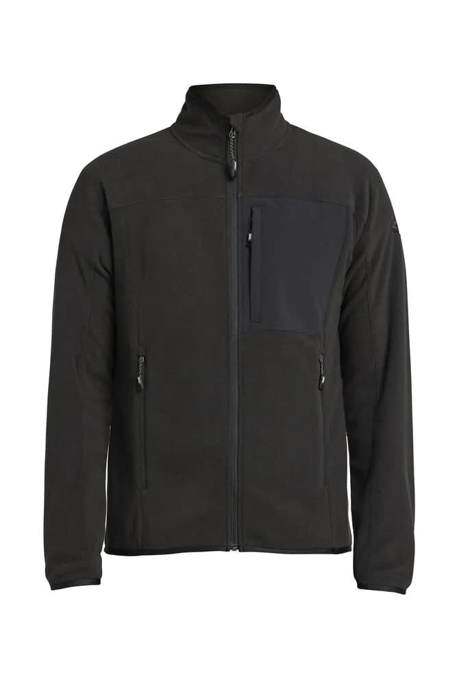 Himalaya Full Zip Pocket Fleece Men - Schwarz