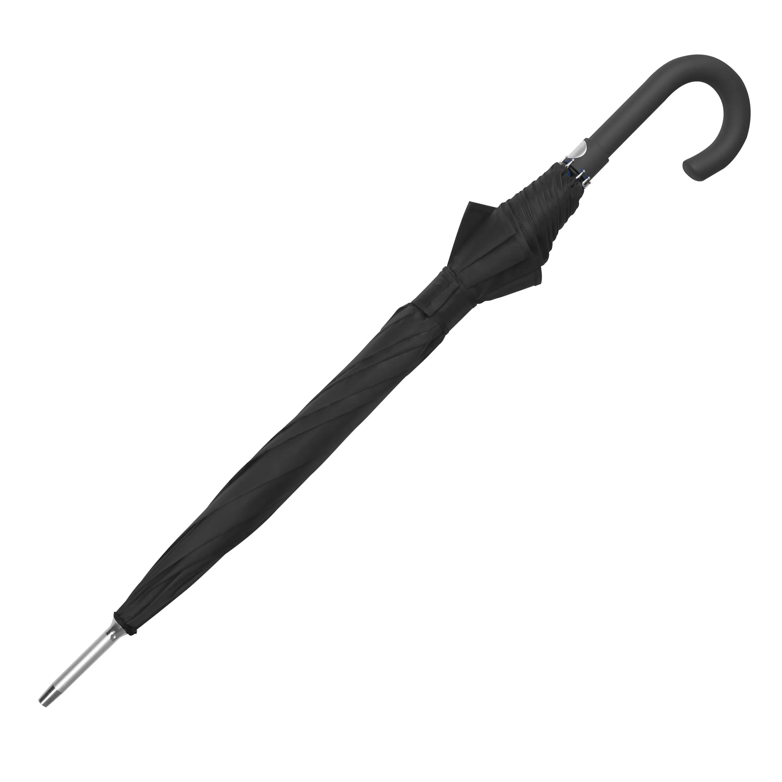 Automatik Regenschirm HUGO - schwarz