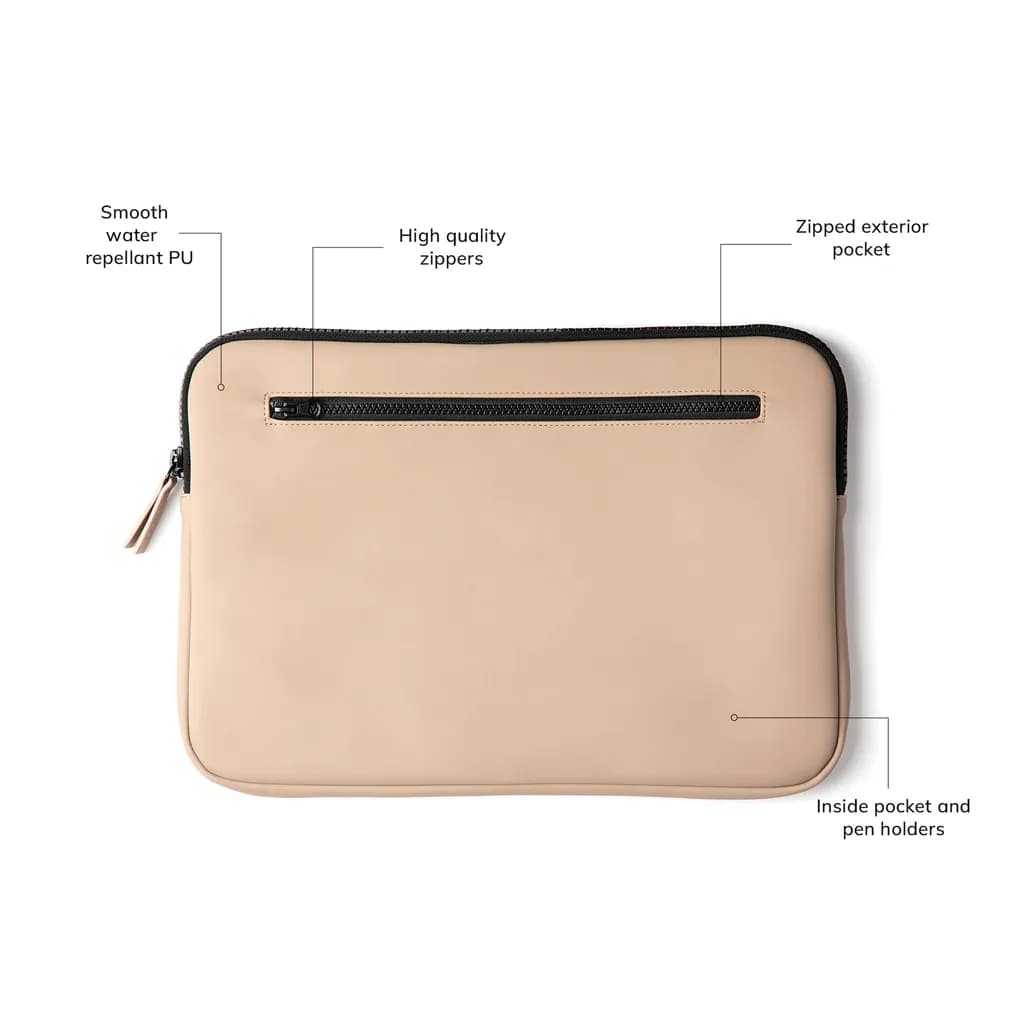 VINGA Baltimore Laptopcase 14 - greige