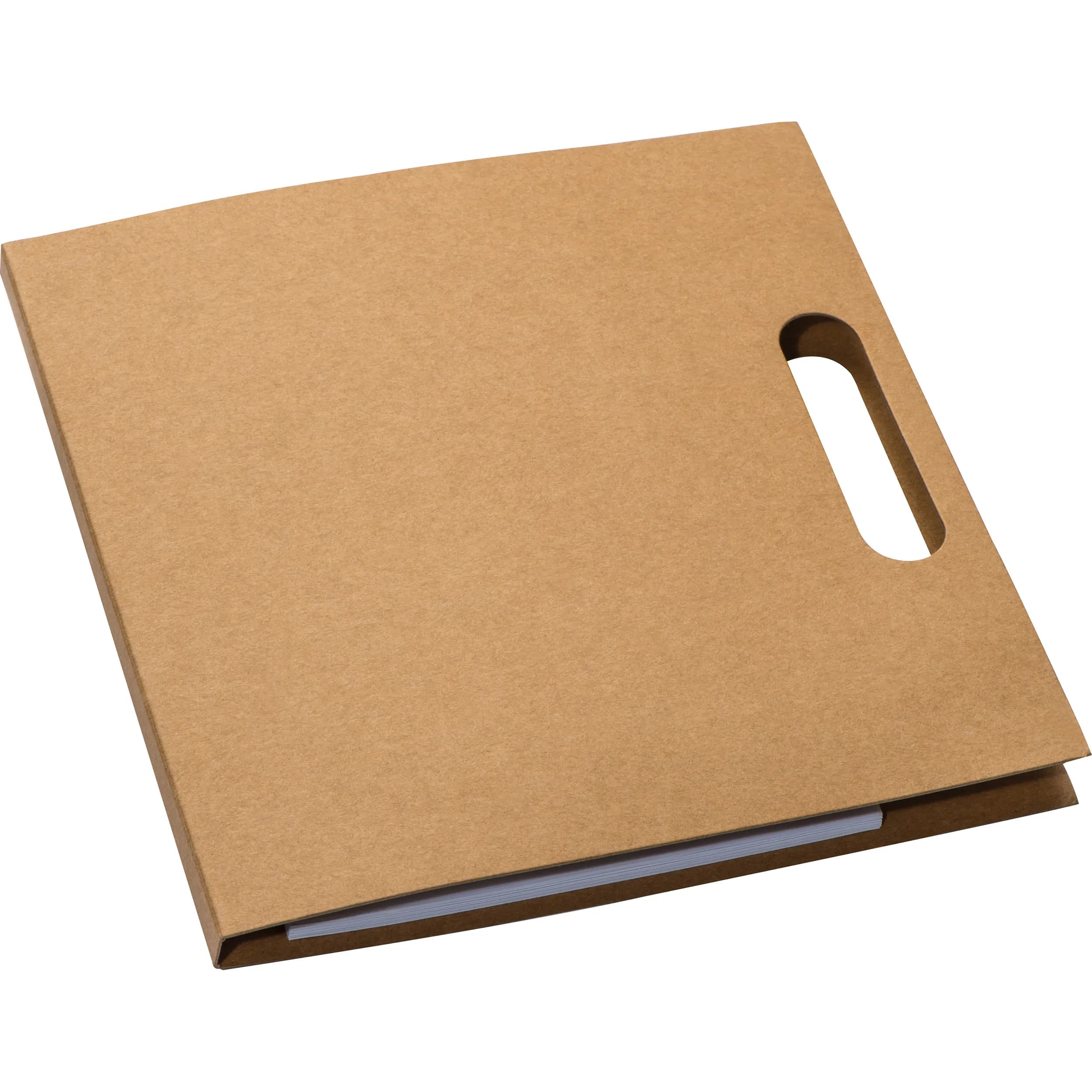 Malbuch in recyceltem Einband CORNELIA - braun