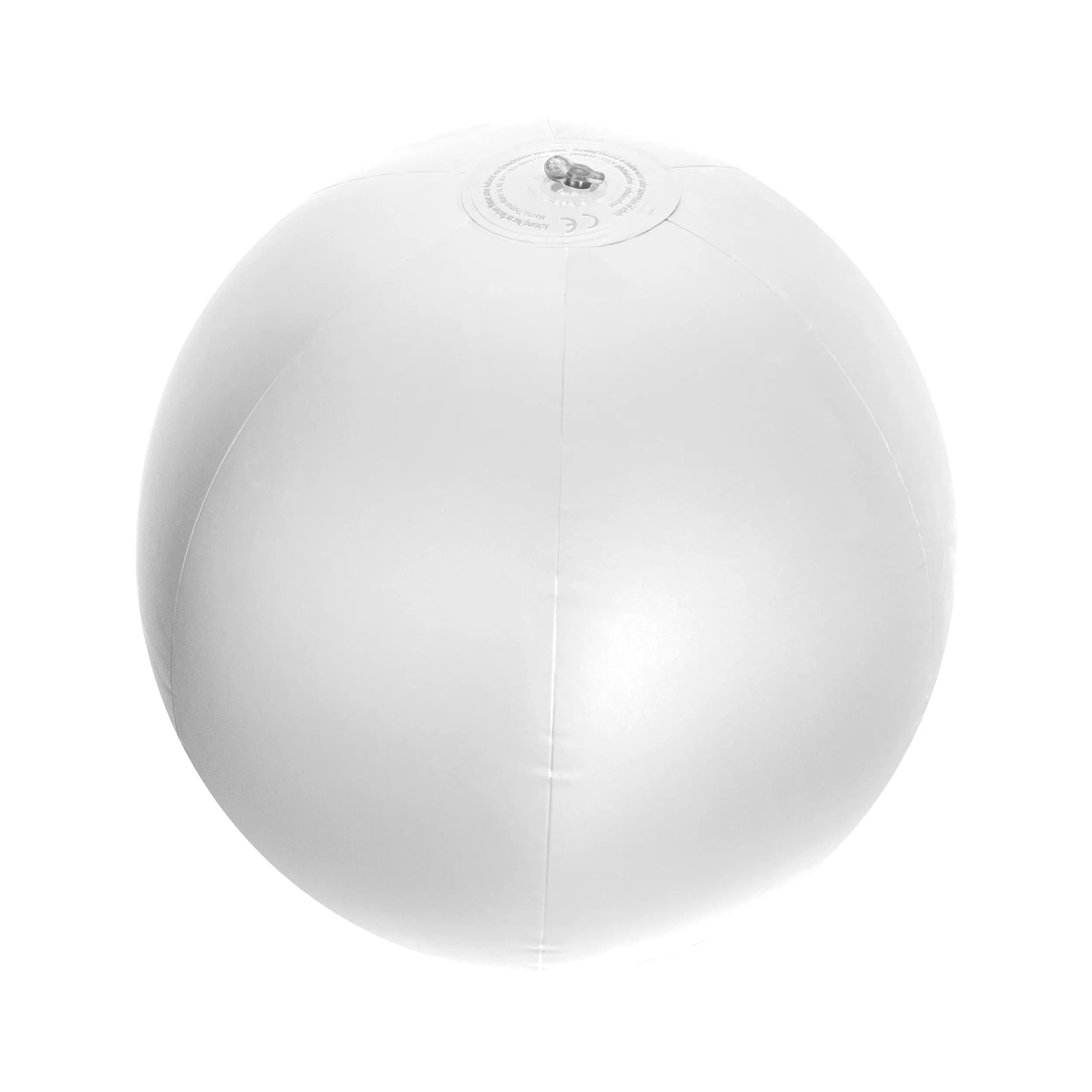 Strandball aus PVC mit einer Segmentlänge von 40 cm BERNARDO - weiss