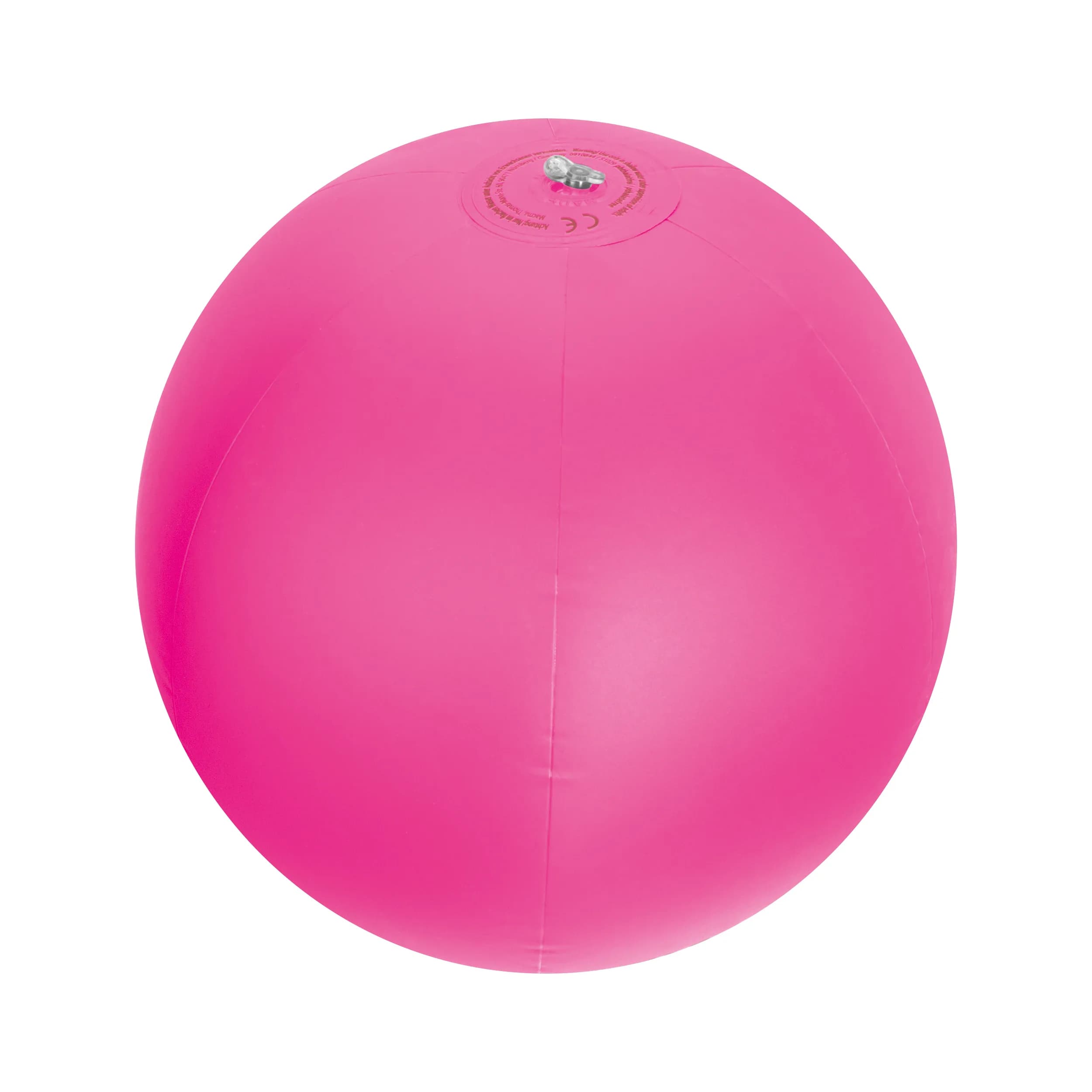 Strandball aus PVC mit einer Segmentlänge von 40 cm BERNARDO - pink