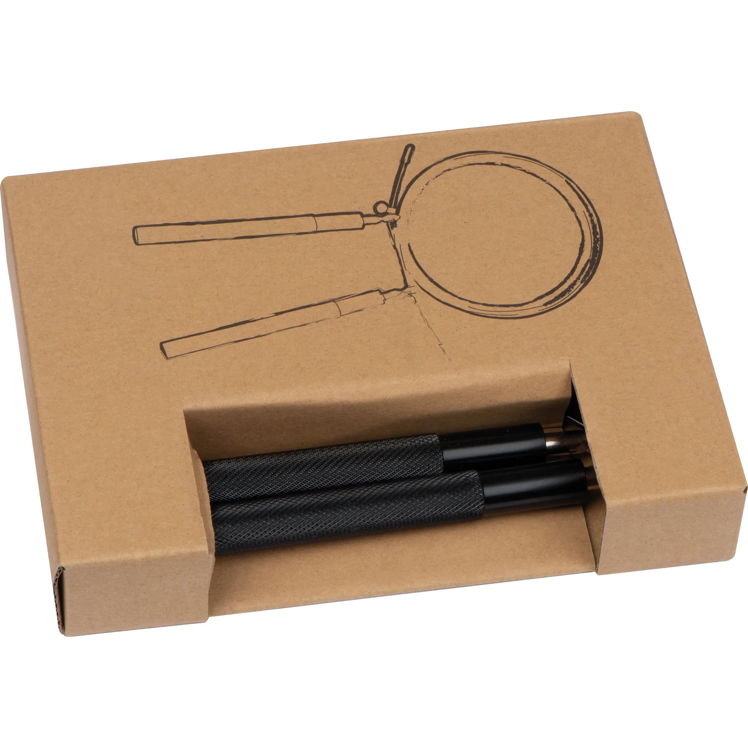 Springseil mit Metallgriffen MORITZ - schwarz