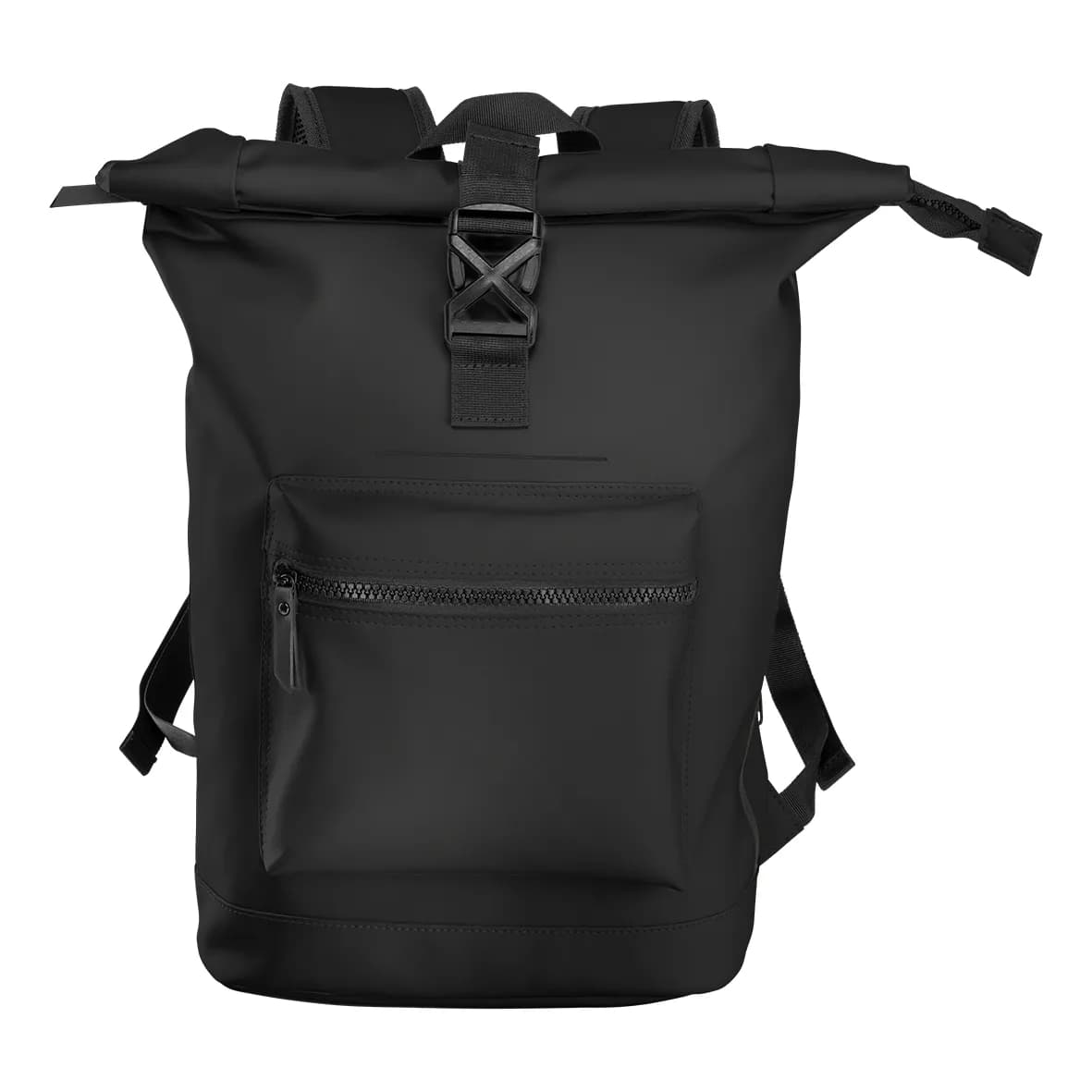 Rollup-Rucksack TRENTON 2.0 - schwarz