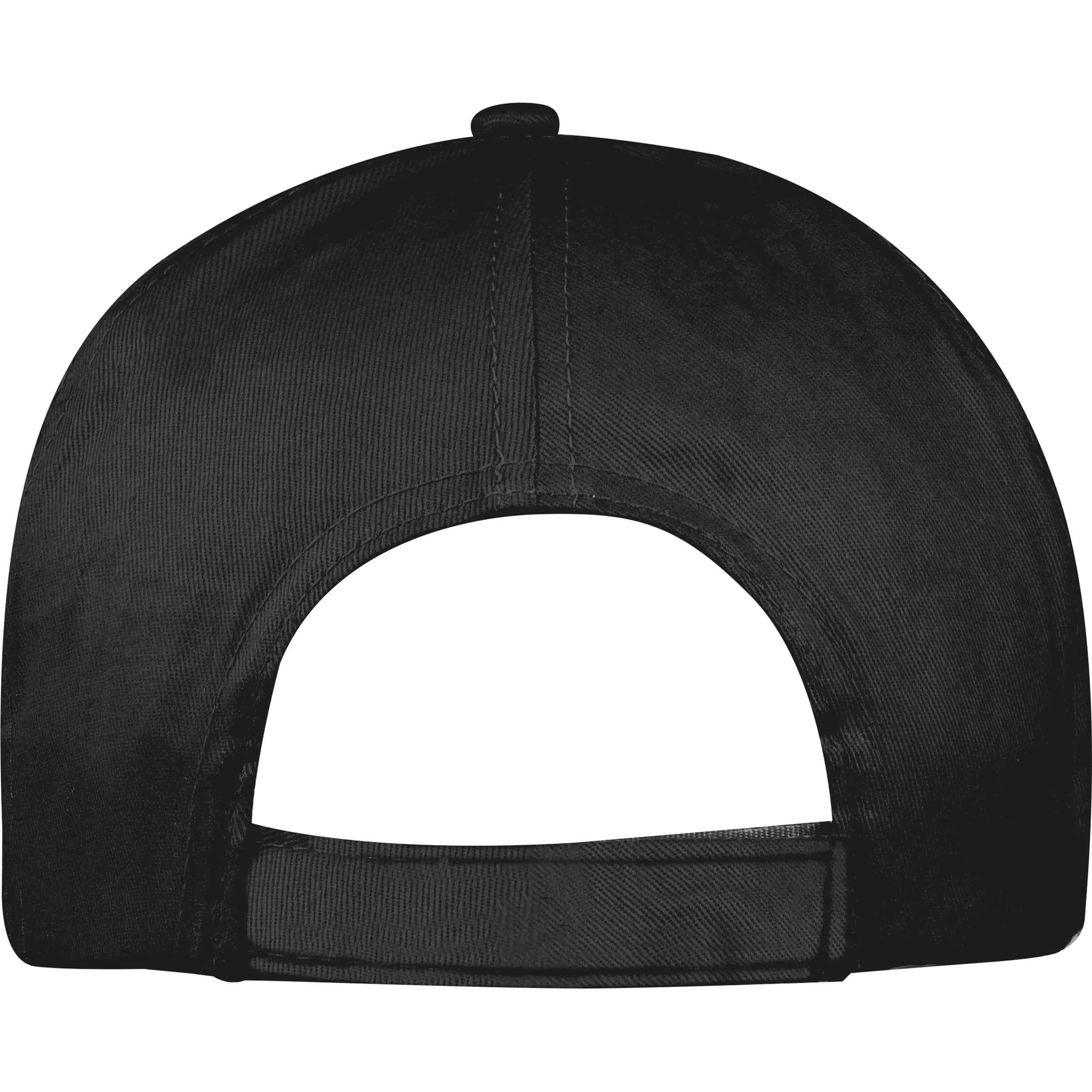 5 Panel Baumwoll-Baseball-Cap MEGAN - schwarz