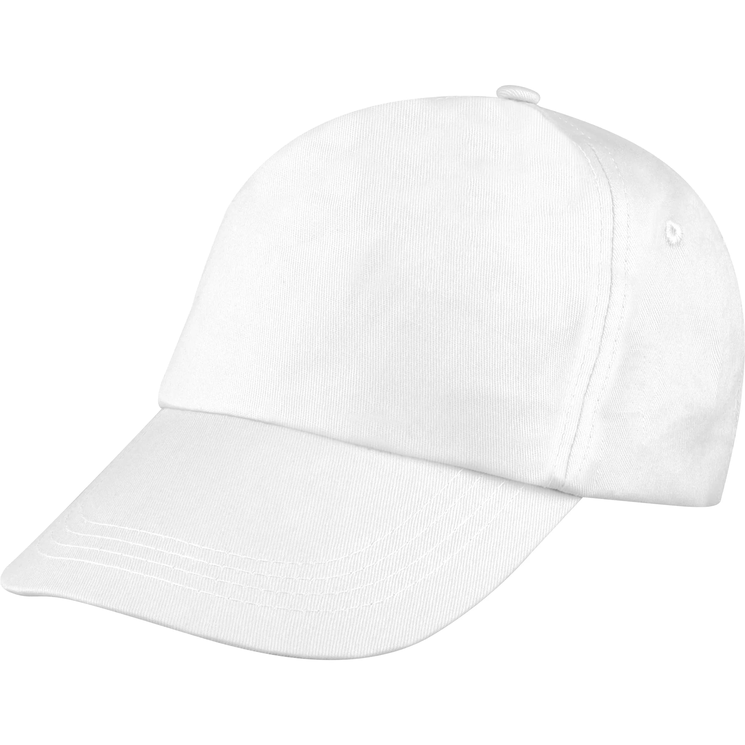 5 Panel Baumwoll-Baseball-Cap MEGAN - weiss