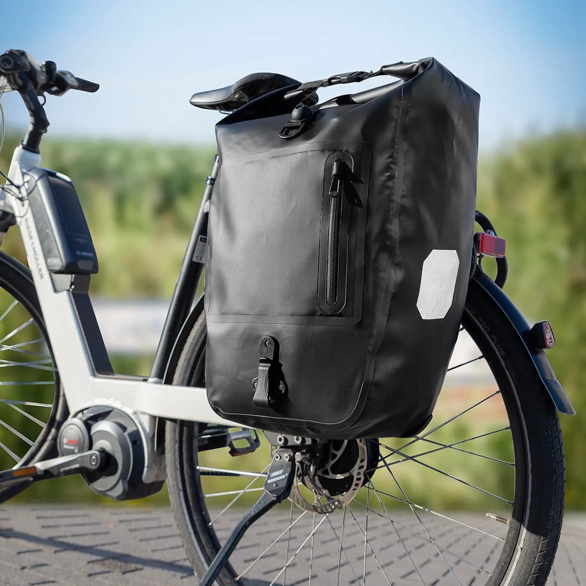 Fahrradtasche BACKPACKER - schwarz