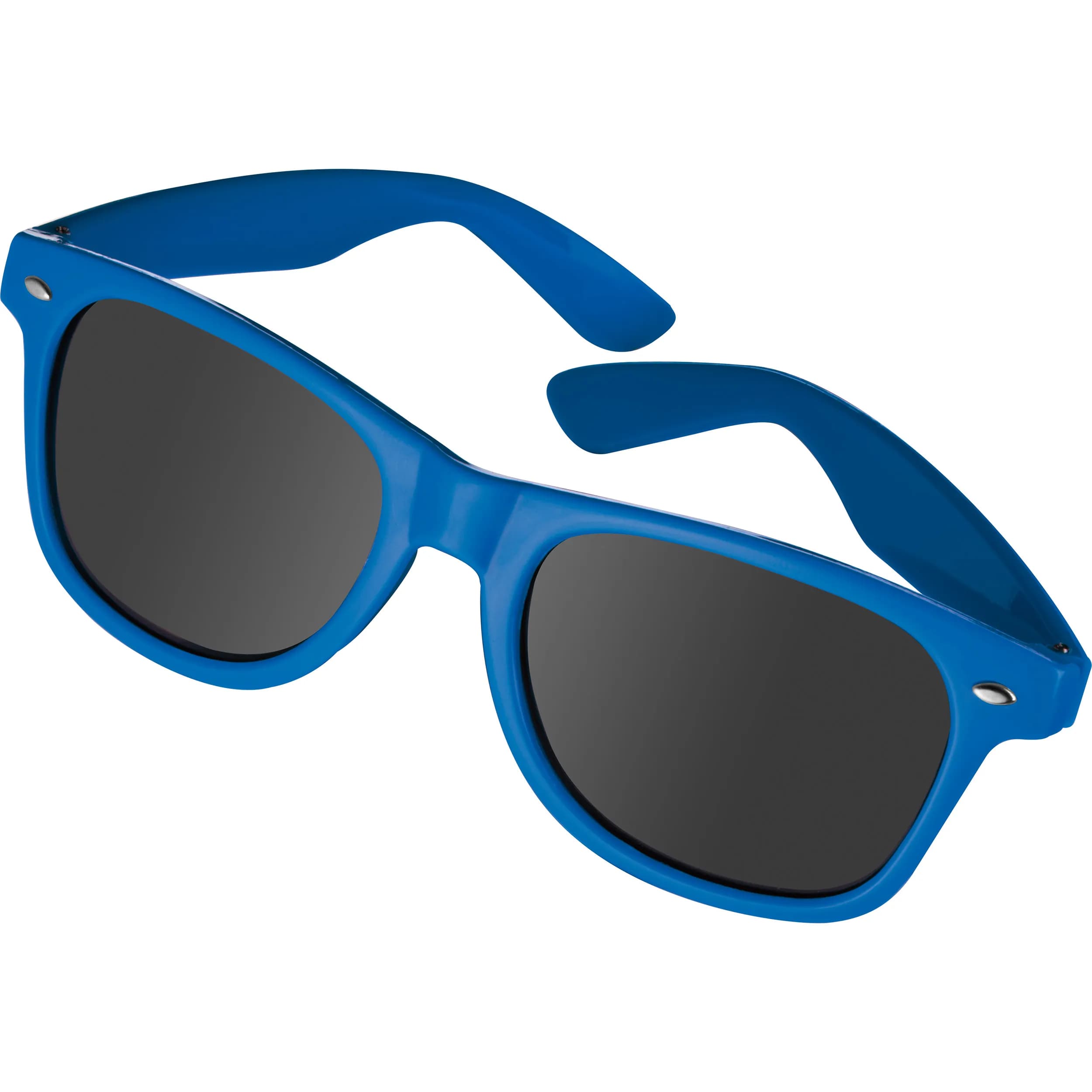 Sonnenbrille aus Kunststoff im Nerdlook, UV 400 Schutz GIANNA - blau