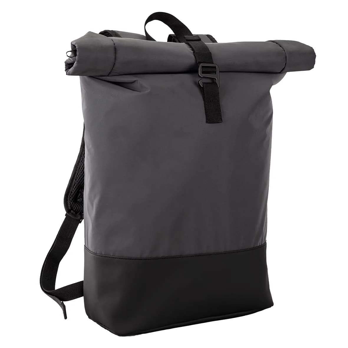 Rollup-Rucksack FLASH-BLACK - schwarz