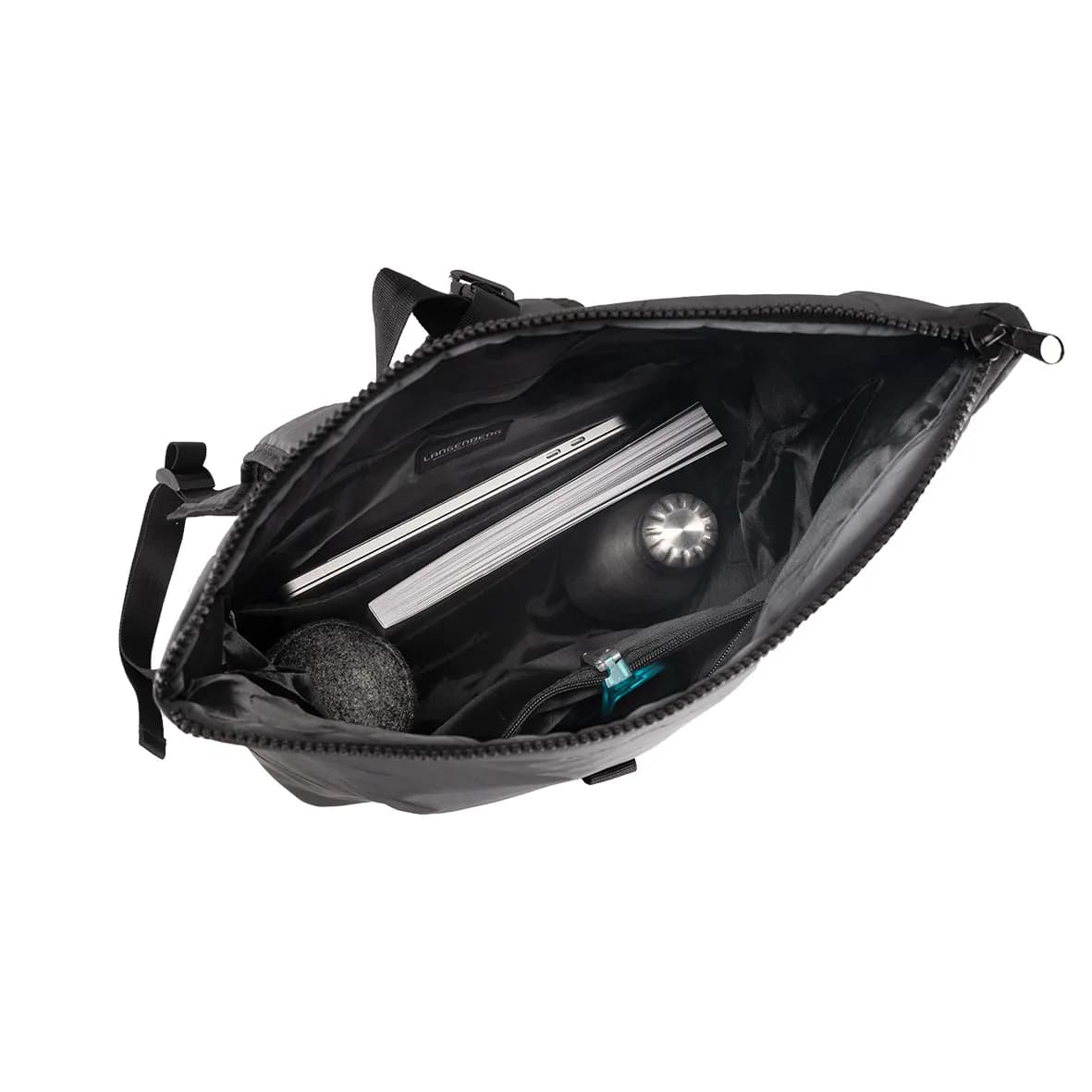 Rollup-Rucksack FLASH-BLACK - schwarz