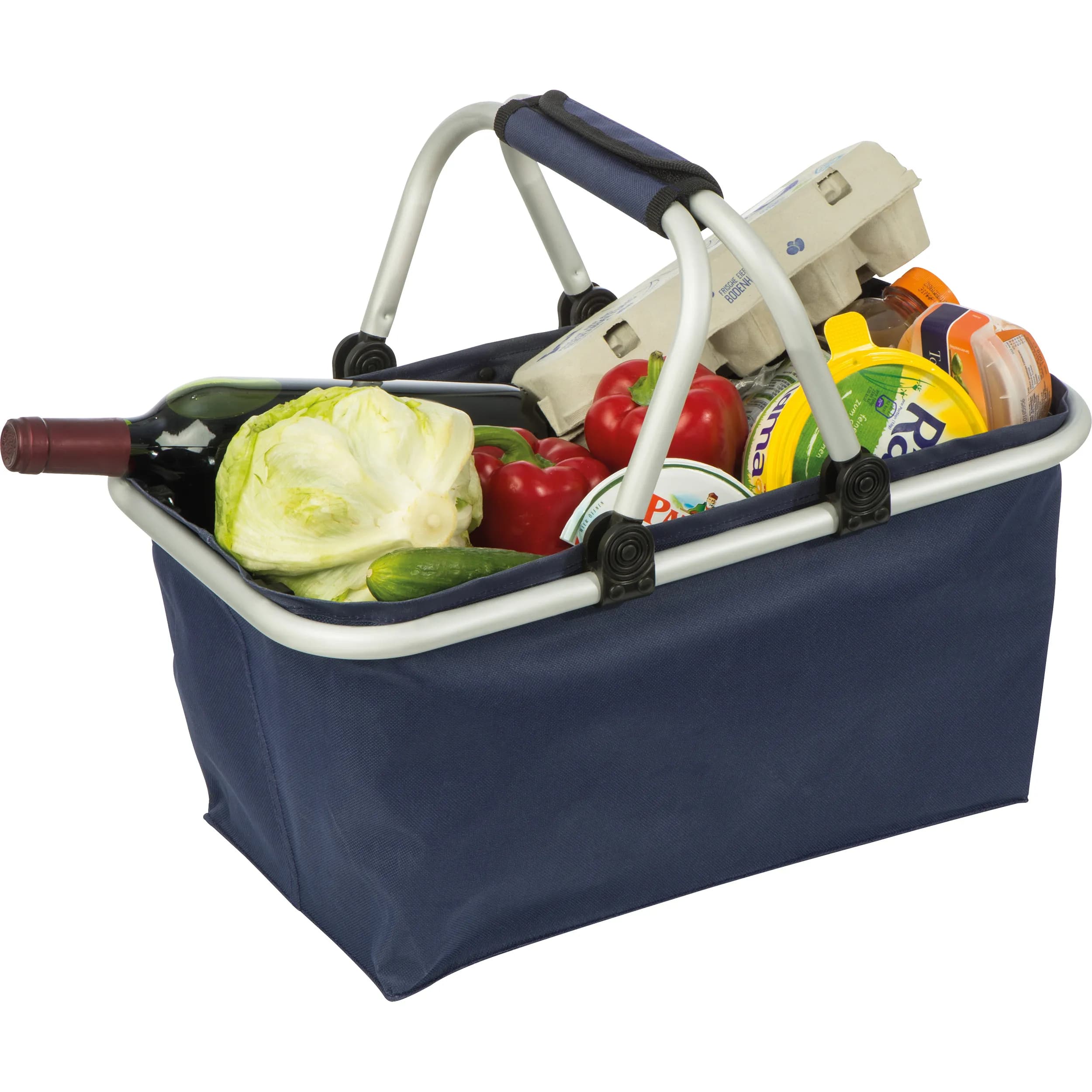 Einkaufskorb CHERYL - dunkelblau