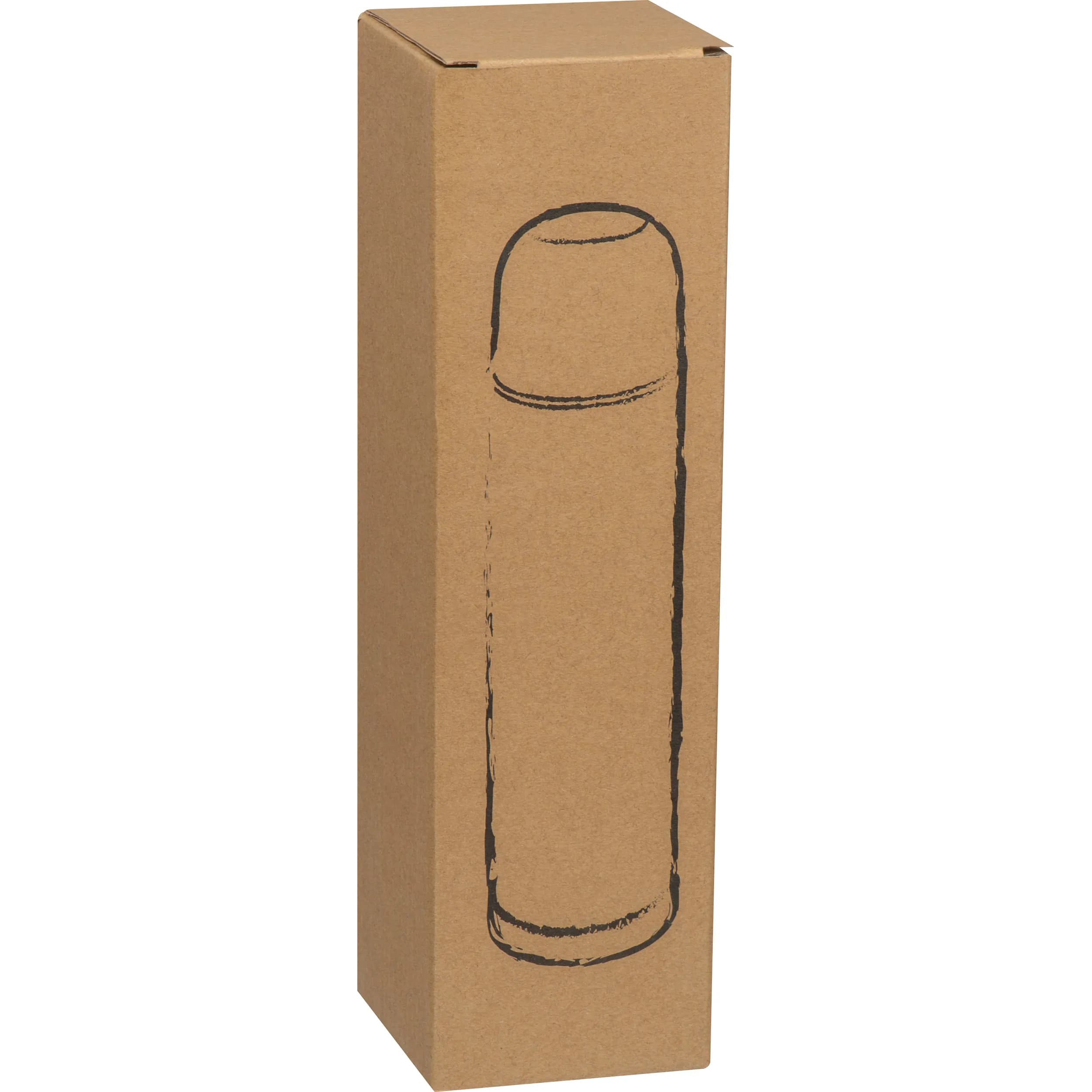 Vakuum Isolierkanne aus Edelstahl, 500ml JACOB - weiss