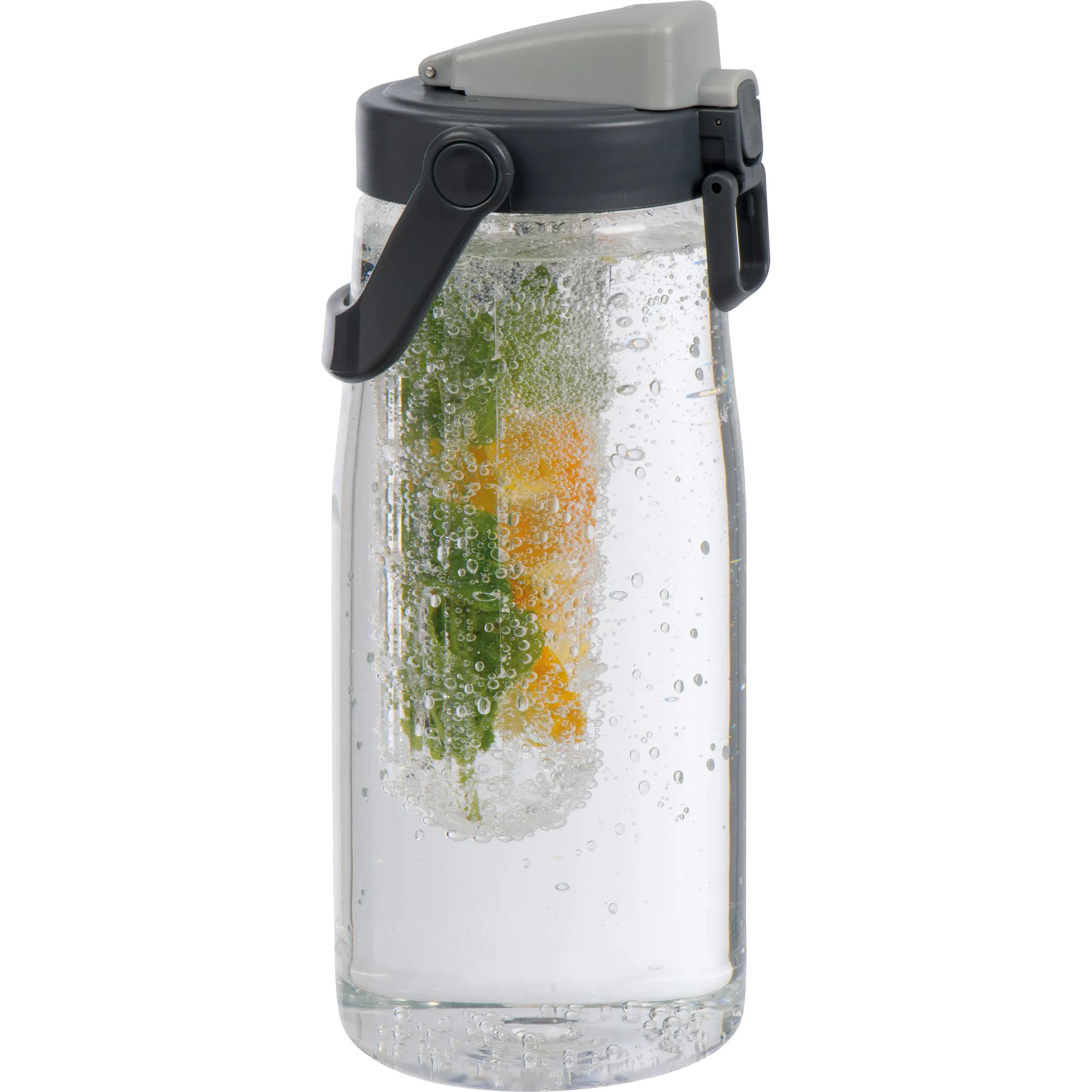 Infuser Flasche aus TRITAN, 2500ml ROMANO - anthrazit