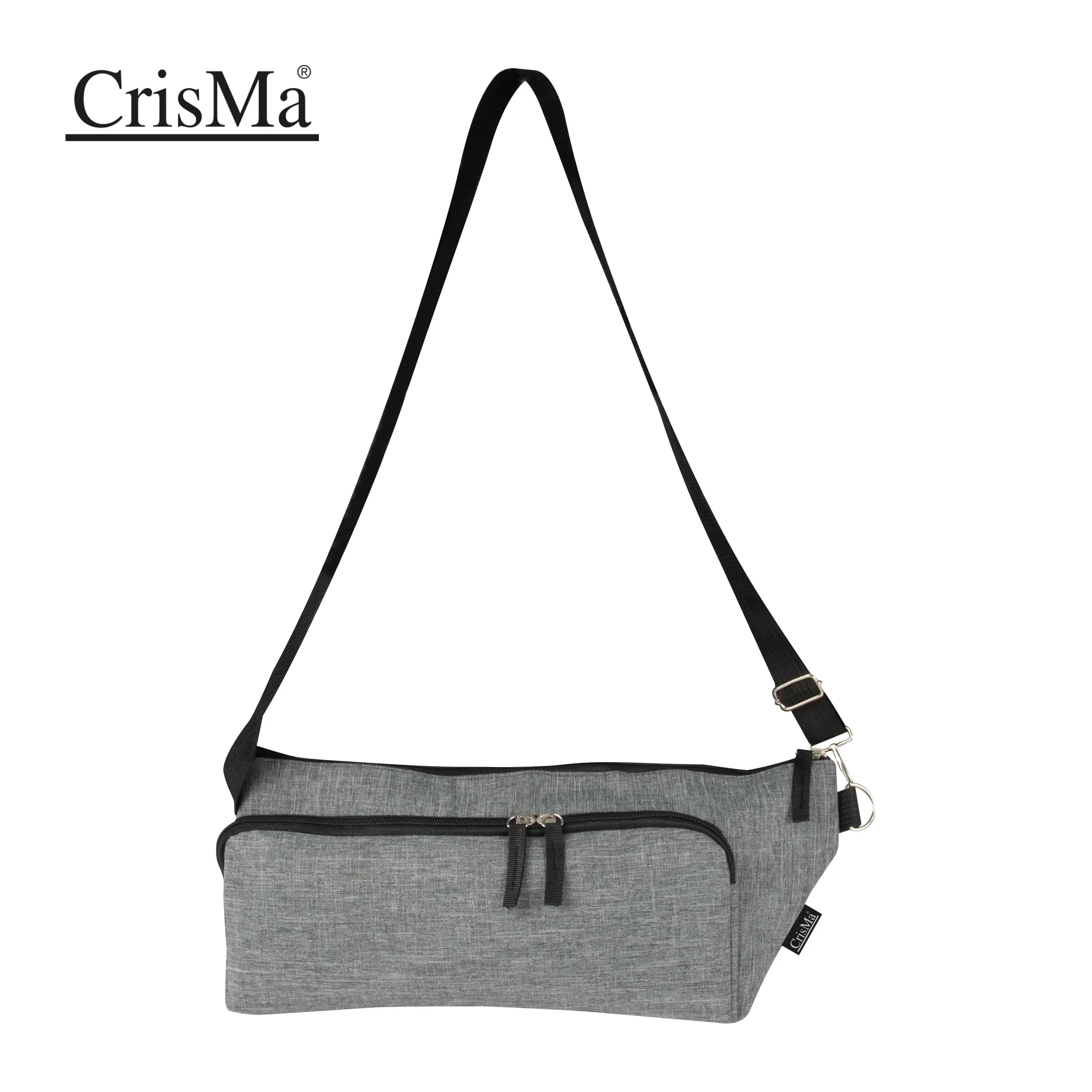Umhängetasche aus Polyester MARGARETA - grau