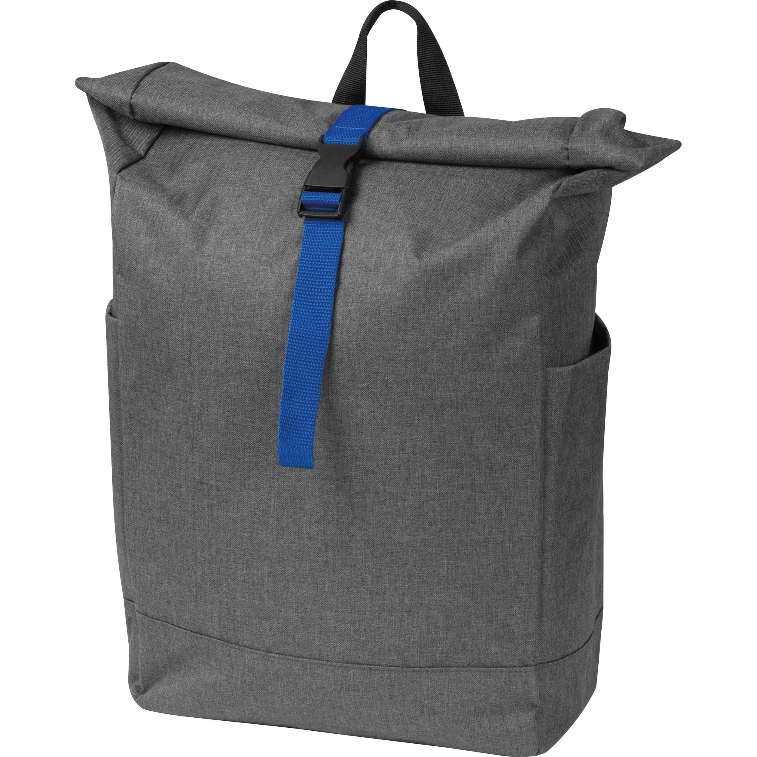 Rucksack mit farbigen Applikationen MAURICIO - blau