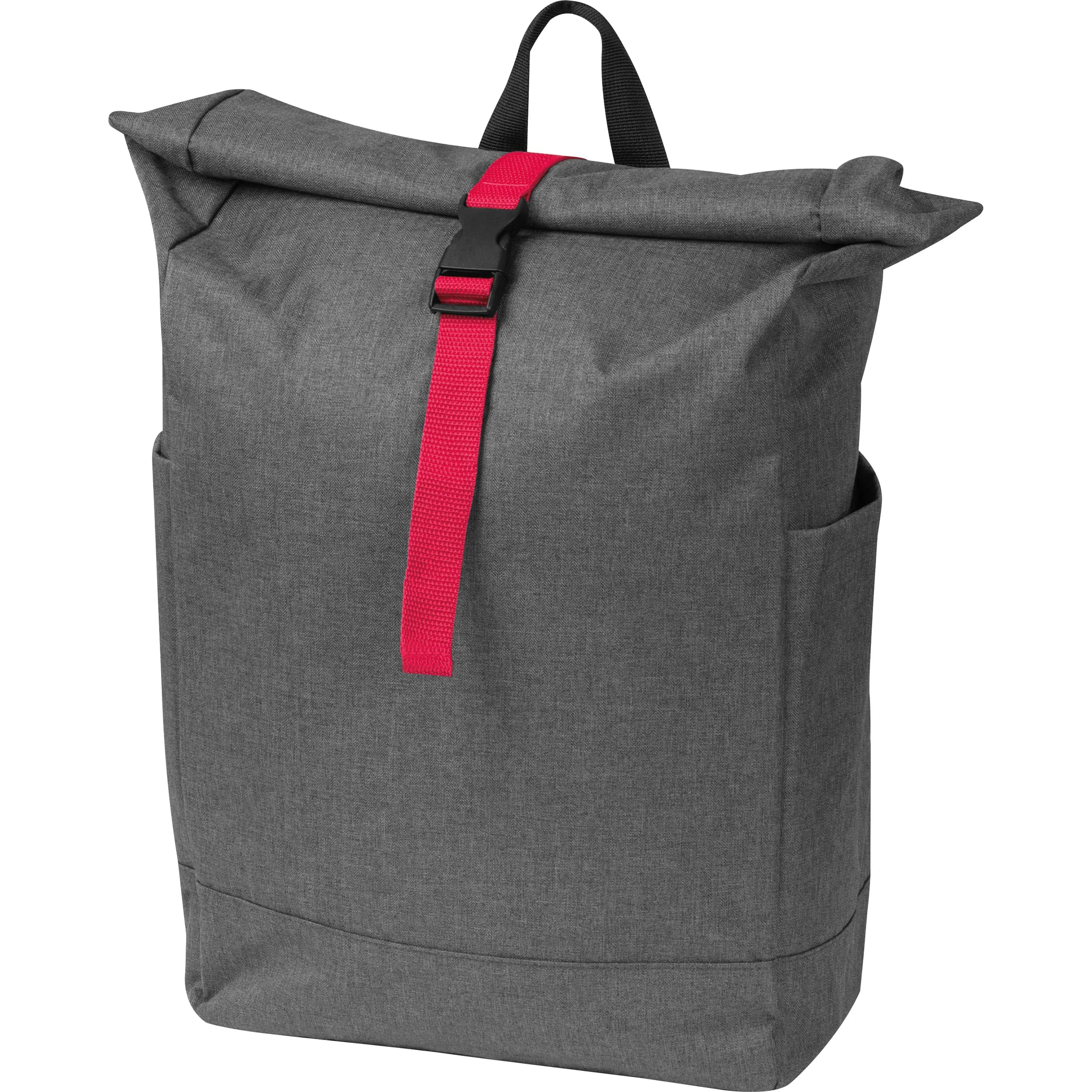 Rucksack mit farbigen Applikationen MAURICIO - rot