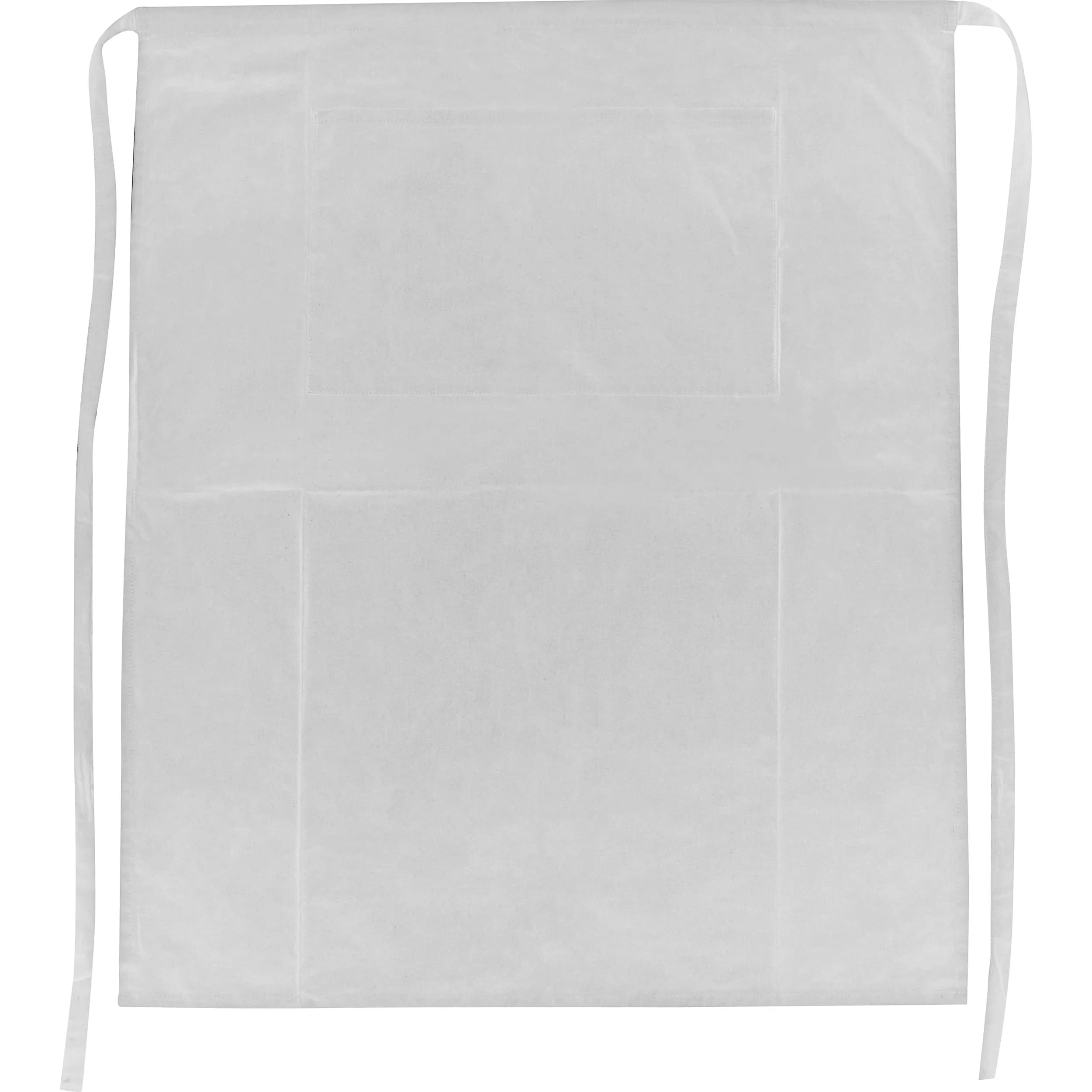 Kochschürze aus Baumwolle GERTRUD - weiss