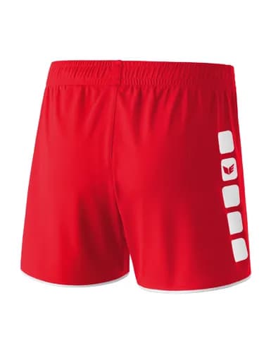 CLASSIC 5-C Shorts - Damen - rot/weiß