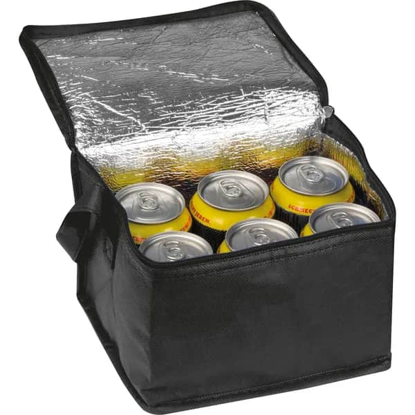 Non-Woven Kühltasche LUDMILA - schwarz