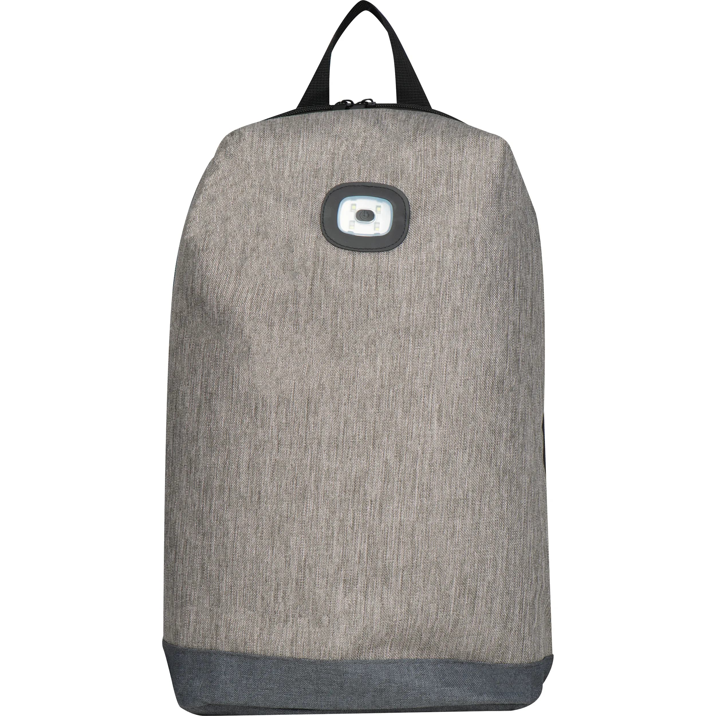 Rucksack mit integriertem LED Licht SANDRO - grau