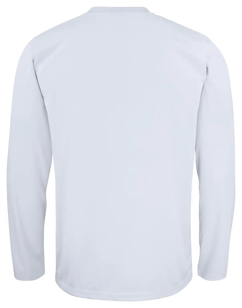 2017 LANGARM T-SHIRT 100% BAUMWOLLE - Weiß